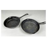 Cast Iron Skillets, Approx. 10 Inch