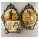 Framed Prints and Miniature Portraits Lot