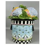 Sakura Debbie Mumm Ceramic Lidded Cookie Jar