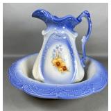 Johnson Bros Ironstone Pitcher and Wash Basin
