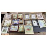 Framed Artworks and Needlework