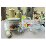 Kitchen Storage and Measuring Items