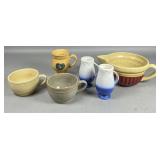 Stoneware Cups and Pitchers Assortment