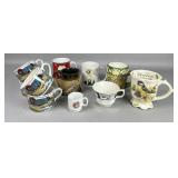 Ceramic and Porcelain Mugs and Cups