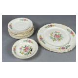 Hallmark Floral Pattern Porcelain Plates