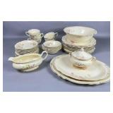 Homer Laughlin Virginia Rose Dinnerware Set