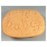 Terracotta Bagel Baking Mold with Lid