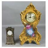 Miniature Mantel Quartz Clocks