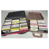Music Cassette Tapes in Cases