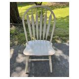 Two Wooden Chairs Including Windsor and Rocker