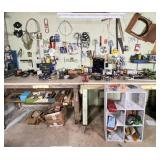 Workshop Contents with Tools and Hardware