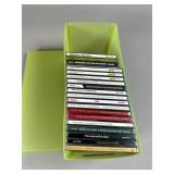 17 Assorted Music CDs in Case
