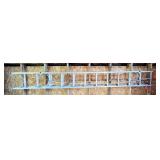 Aluminum Extension Ladder with Pulley Rope