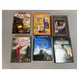 Six Assorted DVD Movies and Documentaries