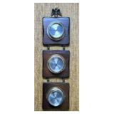 Springfield Weather Station Thermometer Barometer