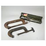 C-Clamps and Socket Wrench Set