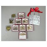 Christmas Ornaments Including Arrow Hill