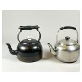 2 Kettles: Club Aluminum and Revere Ware
