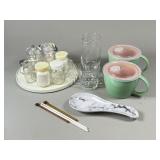 Tabletop Kitchenware and Glassware Assortment