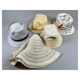 Bucket Hats and Straw Fedora Lot