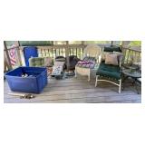 Outdoor Patio Furniture and Dï¿½cor Lot
