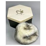 Belmar Faux Fur Hat with Original Hatbox