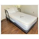 Twin XL Adjustable Bed Base With Mattress