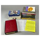 Books and VHS Tape