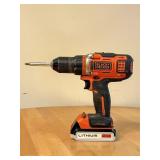 BLACK+DECKER 20V Cordless Drill BCDCHP220