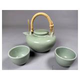 World Market Celadon Glaze Tea Set