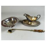 Rogers Silverplate Serving Set with Candle Snuffer