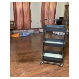 Three-Tier Rolling Cart