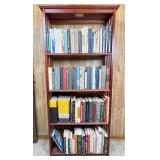 Wooden Bookshelf With Science and Engineering Book