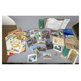 Menus, Brochures, Maps, and Postcards