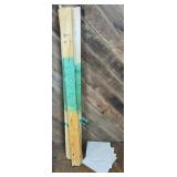 Wood Planks and Four Ceramic Floor Tiles