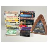 VHS Tapes, DVDs, CDs, and Star Trek PC Game