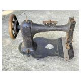 Burdick Cast Iron Treadle Sewing Machine Base