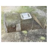 Metal Wire Live Animal Trap Cage