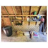 Shed Supplies and Tools Lot