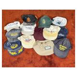 Baseball and Bucket Hats, 12 Pieces
