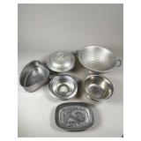 Aluminum Kitchenware and Serving Pieces