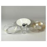 Glassware Including Fire-King Dish