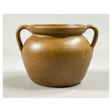 W.J. Gordy Brown Glazed Stoneware Pot