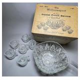 Hazel-Atlas Williamsport Crystal Punch Set
