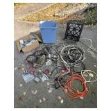 Lot Electrical Wire and Boxes