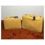 Blandon Tan Hard Shell Luggage Suitcase Set
