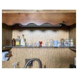 Vintage Glass Bottles and Spice Jars