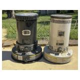 Wick Kerosene Heaters, Black and White