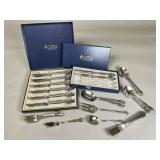Cutco and Rogers Stainless Flatware Set