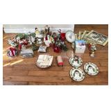 Christmas Decor, Tableware, Figurines